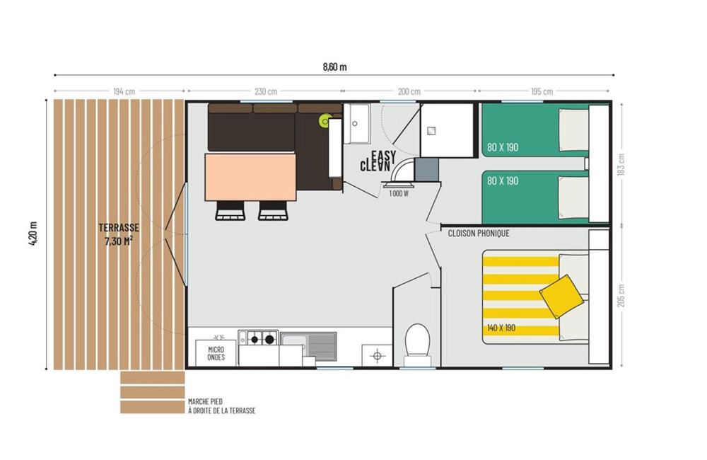 Plan Loggia Bay